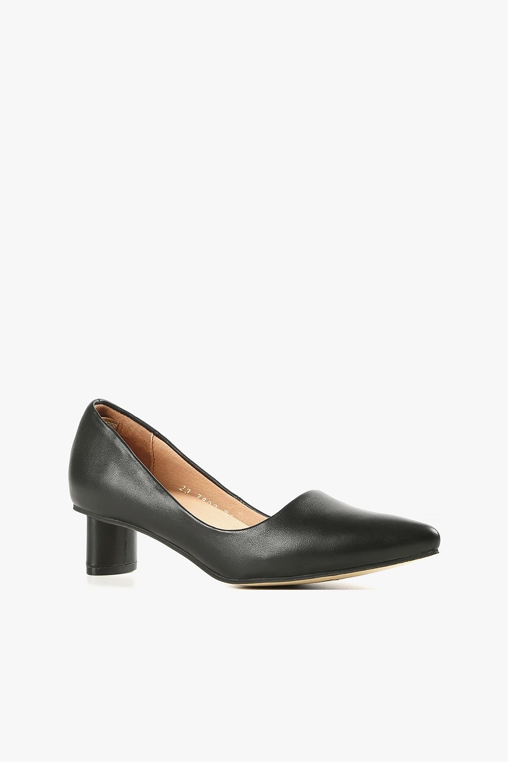 Oval Kitten Pump II 羊皮尖頭橢圓低跟鞋