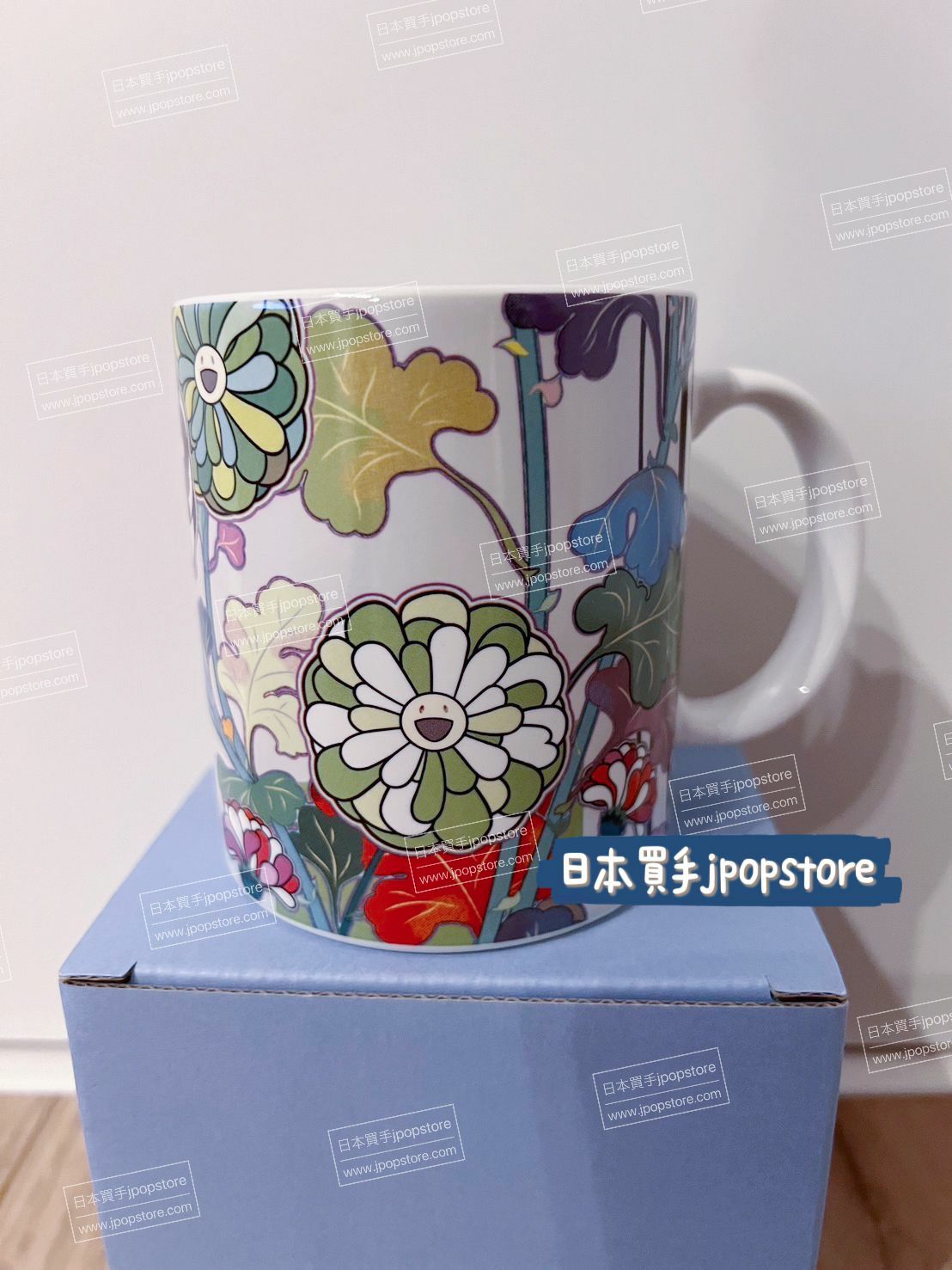 【京都展限定】村上隆 花花陶瓷杯 2024年紀念款｜藝術家聯名設計 MUG