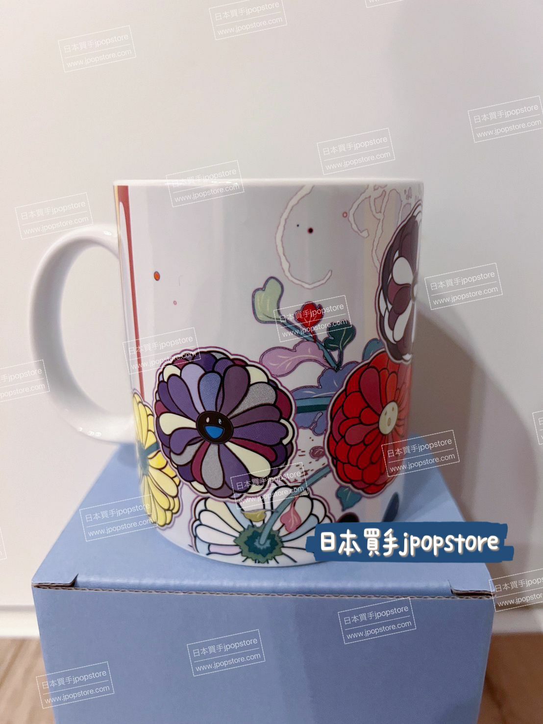 【京都展限定】村上隆 花花陶瓷杯 2024年紀念款｜藝術家聯名設計 MUG