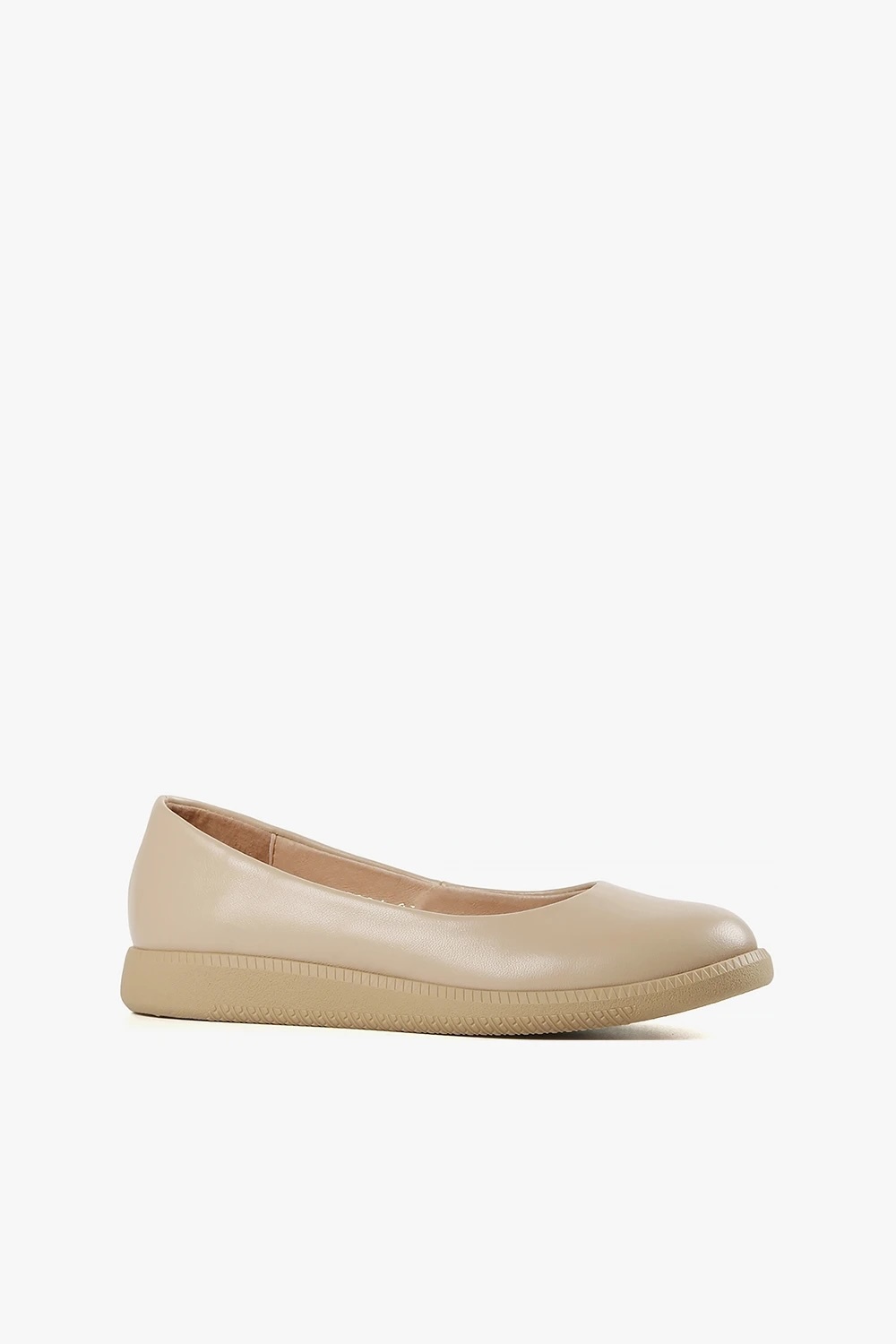 Daily Daily 圓頭芭蕾厚底鞋