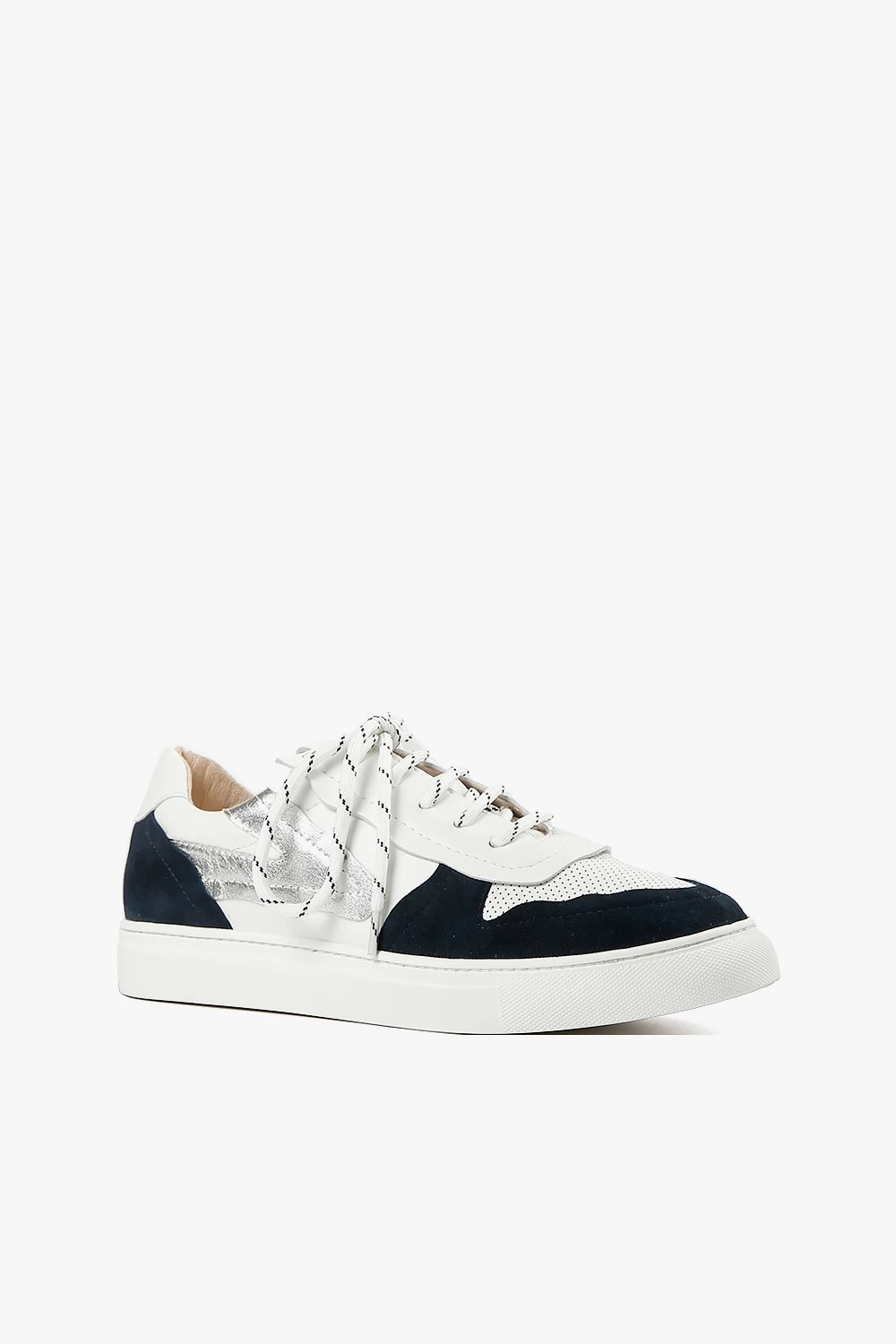 Flower 皮料拼接休閒鞋