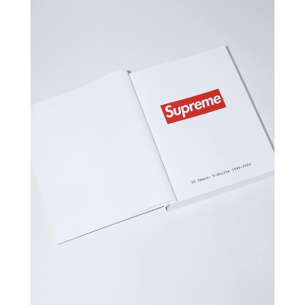 2024SS SUPREME supreme 30 years T-shirts 1994-2024 book 30週年 型錄 目錄 現貨
