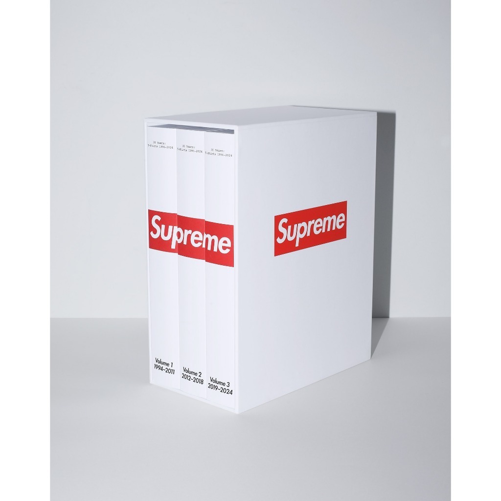 2024SS SUPREME supreme 30 years T-shirts 1994-2024 book 30週年 型錄 目錄 現貨