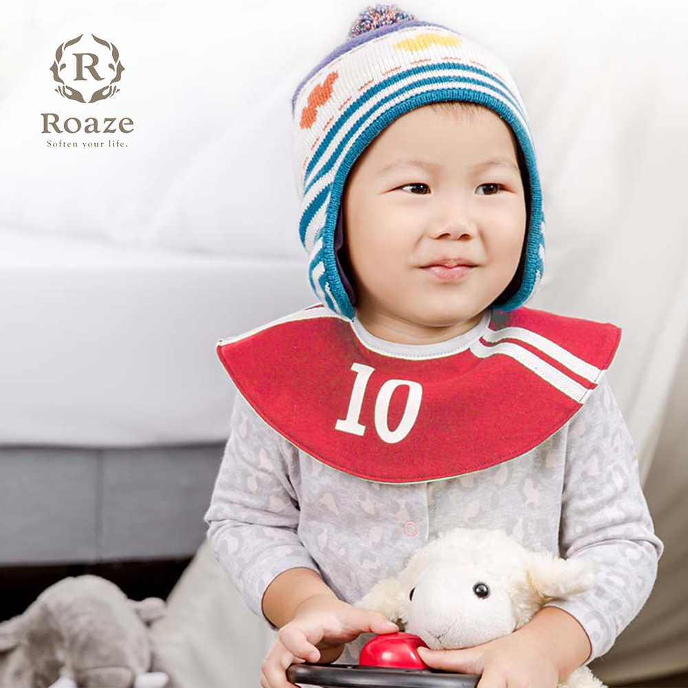 【Roaze】柔仕純真圍兜 10號球員(紅)