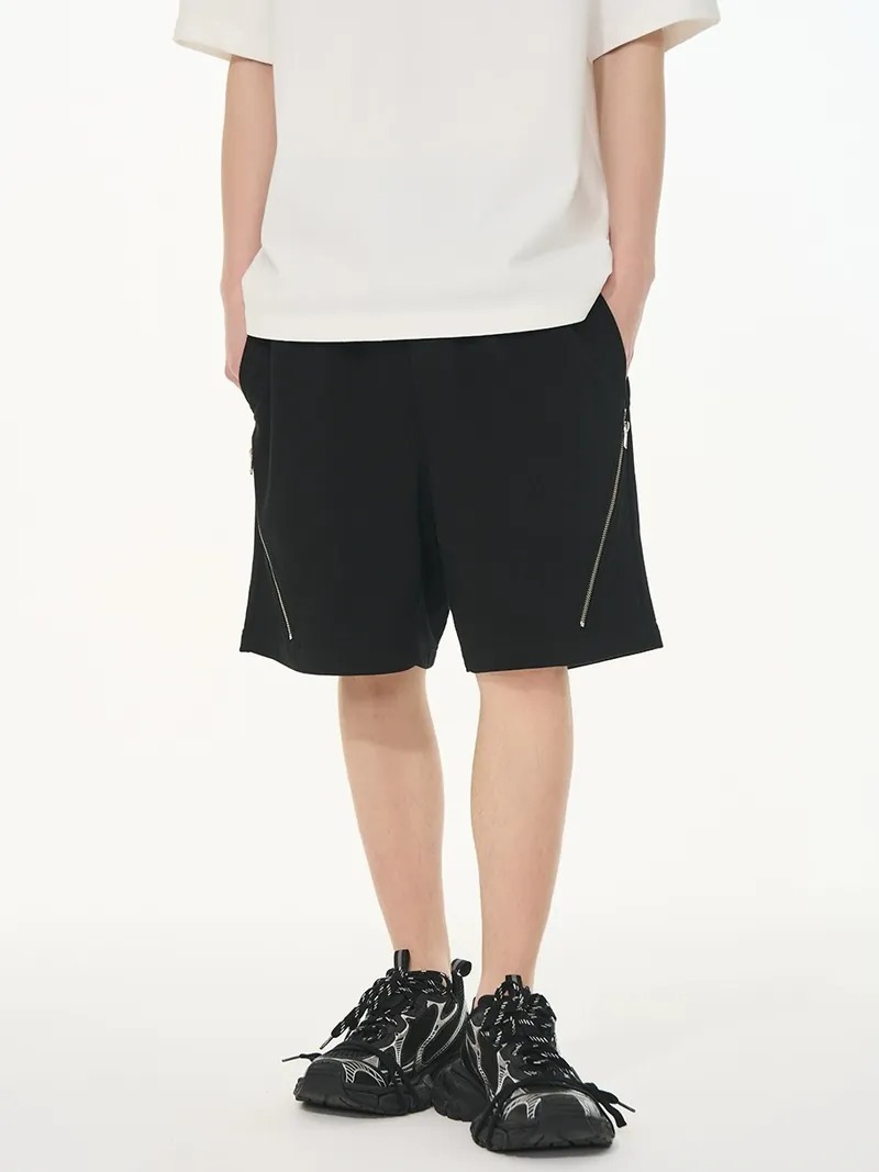 Harsh and Cruel 24SS 基礎拉鍊分割短褲 HJ242131080