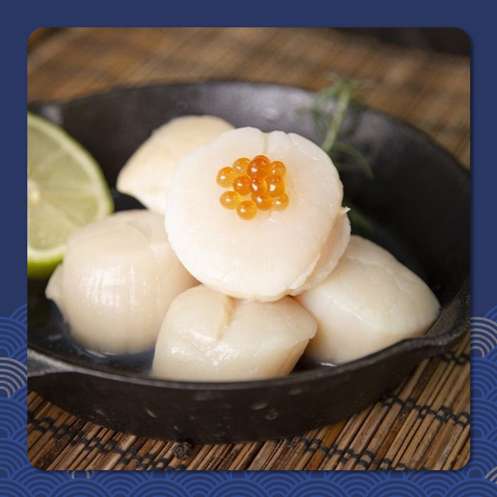 超大 嚴選日本生食級干貝 [1000G/盒]