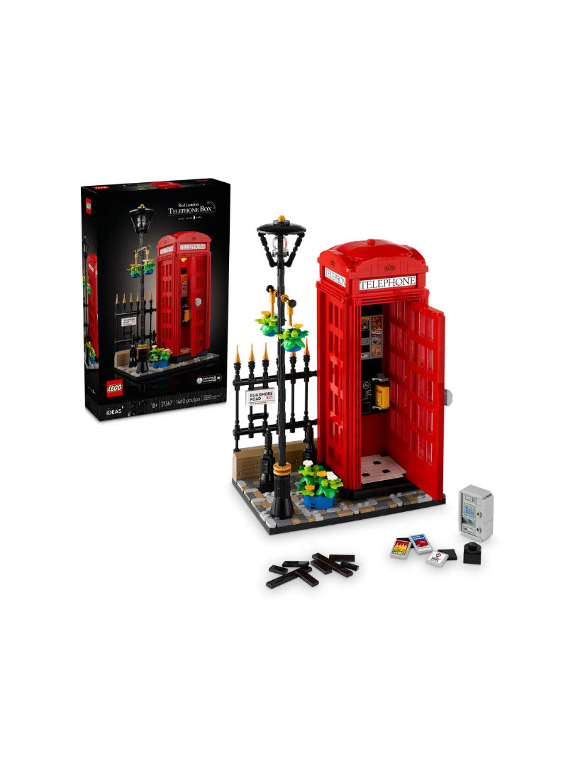 LEGO 21347 Red London Telephone Box
