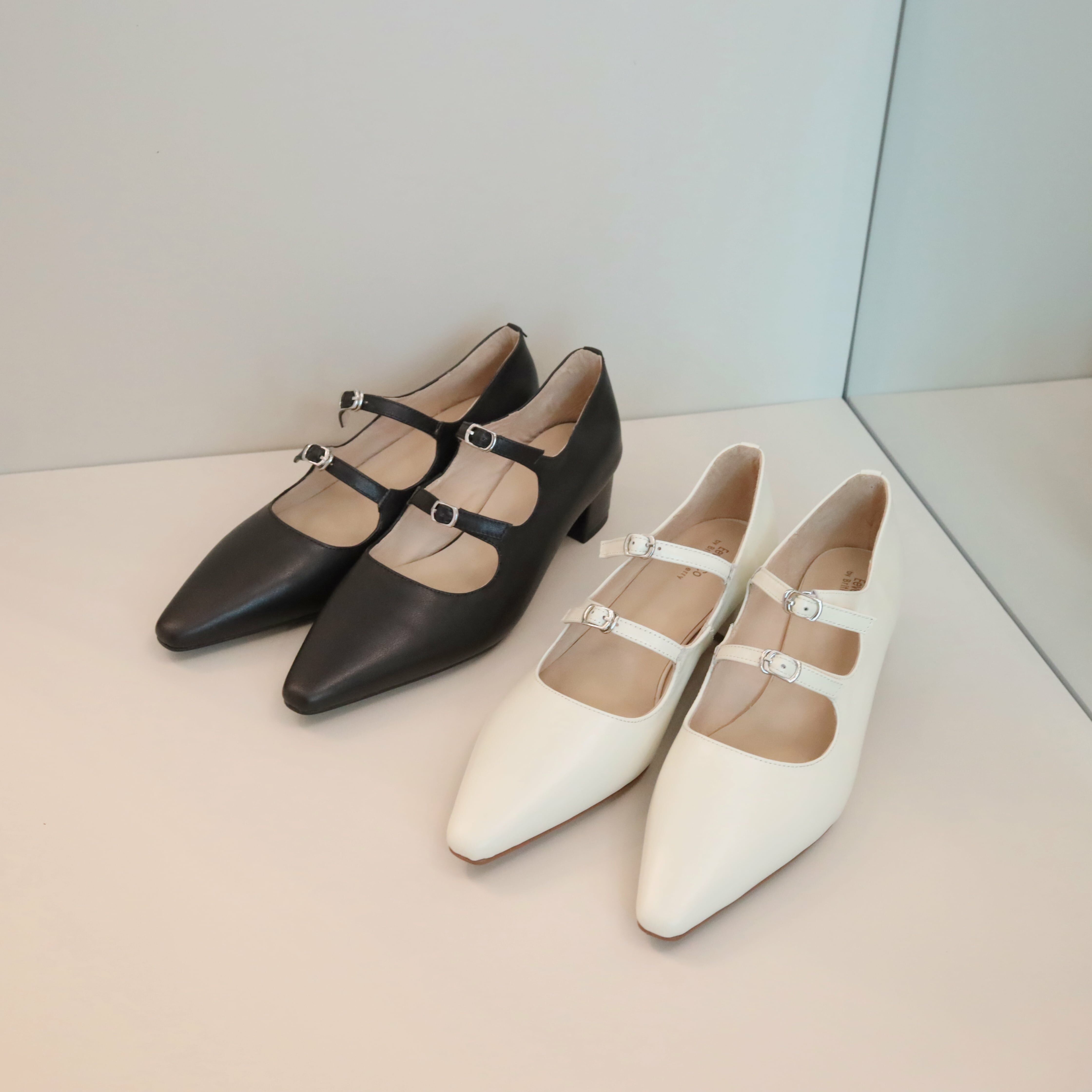 (現貨) SS2174 Chole Leather Mary-jane