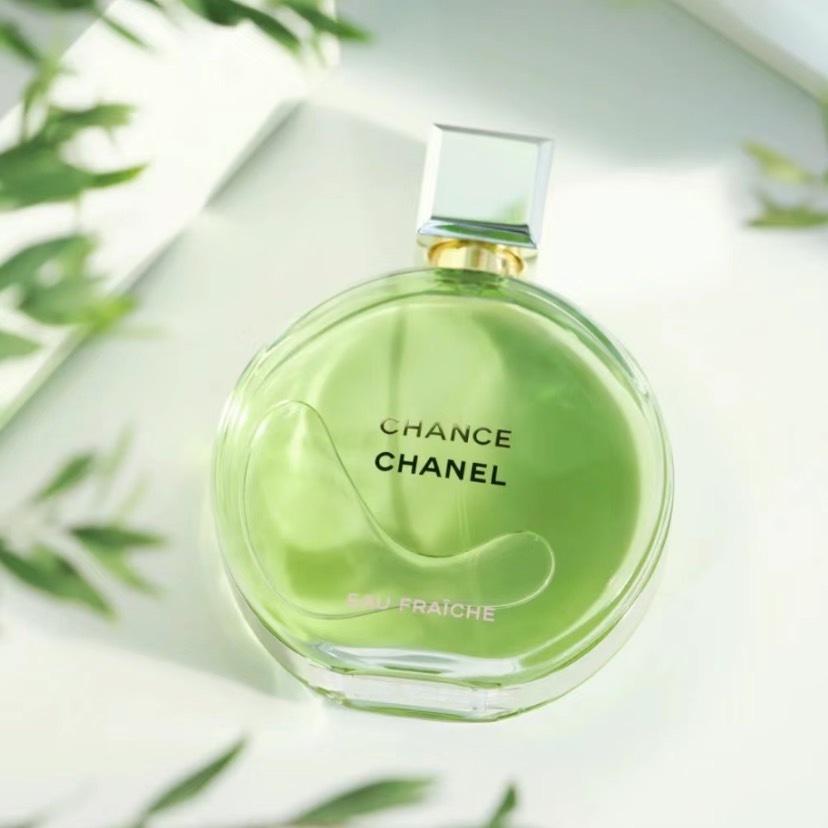 CHANEL 香奈兒 CHANCE系列 粉紅淡香精 綠色輕盈香水 EAU TENDRE