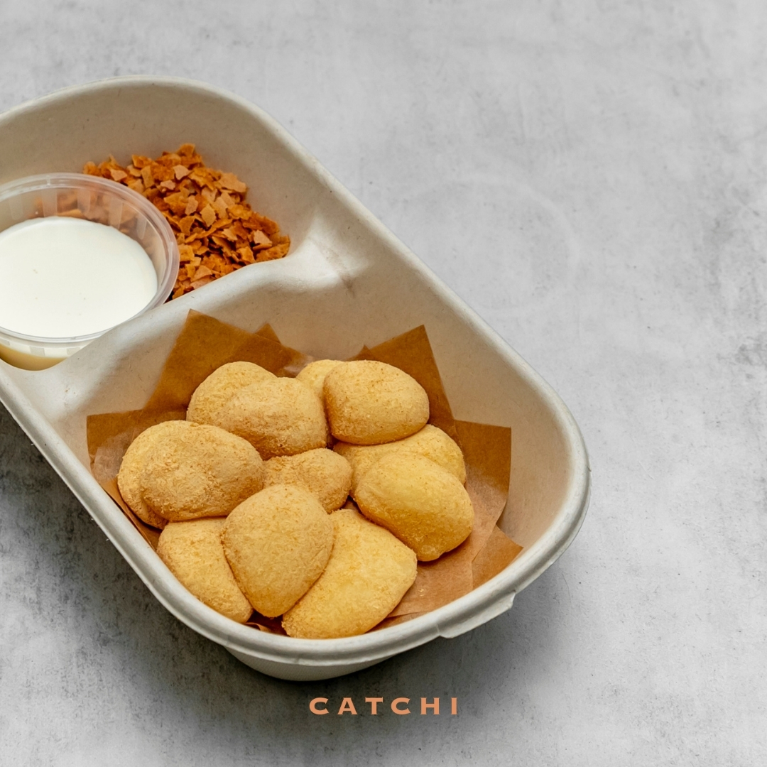 手工沾醬麻糬盒