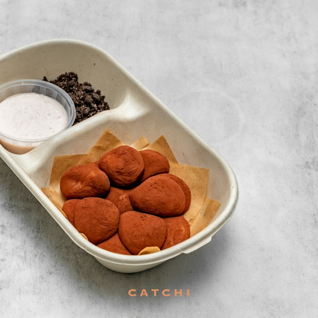 手工沾醬麻糬盒