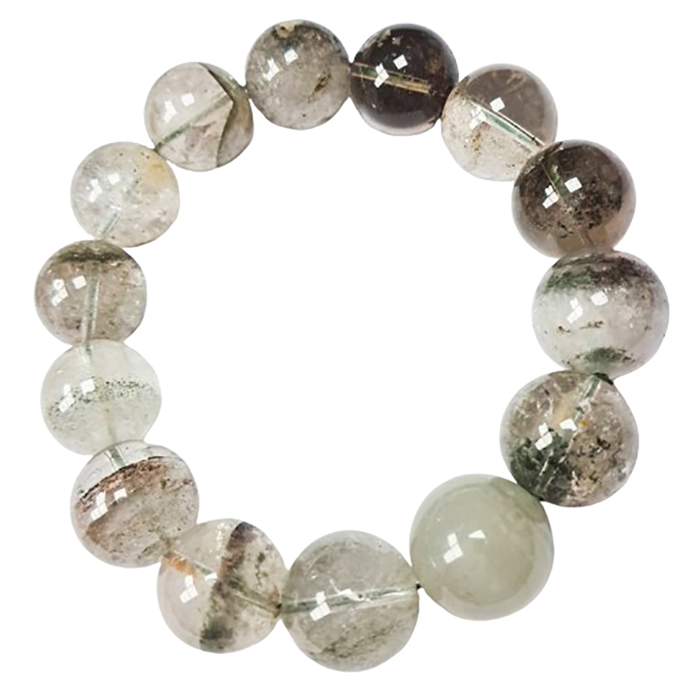 {異象}綠幽靈水晶手珠18mm【十方】127763