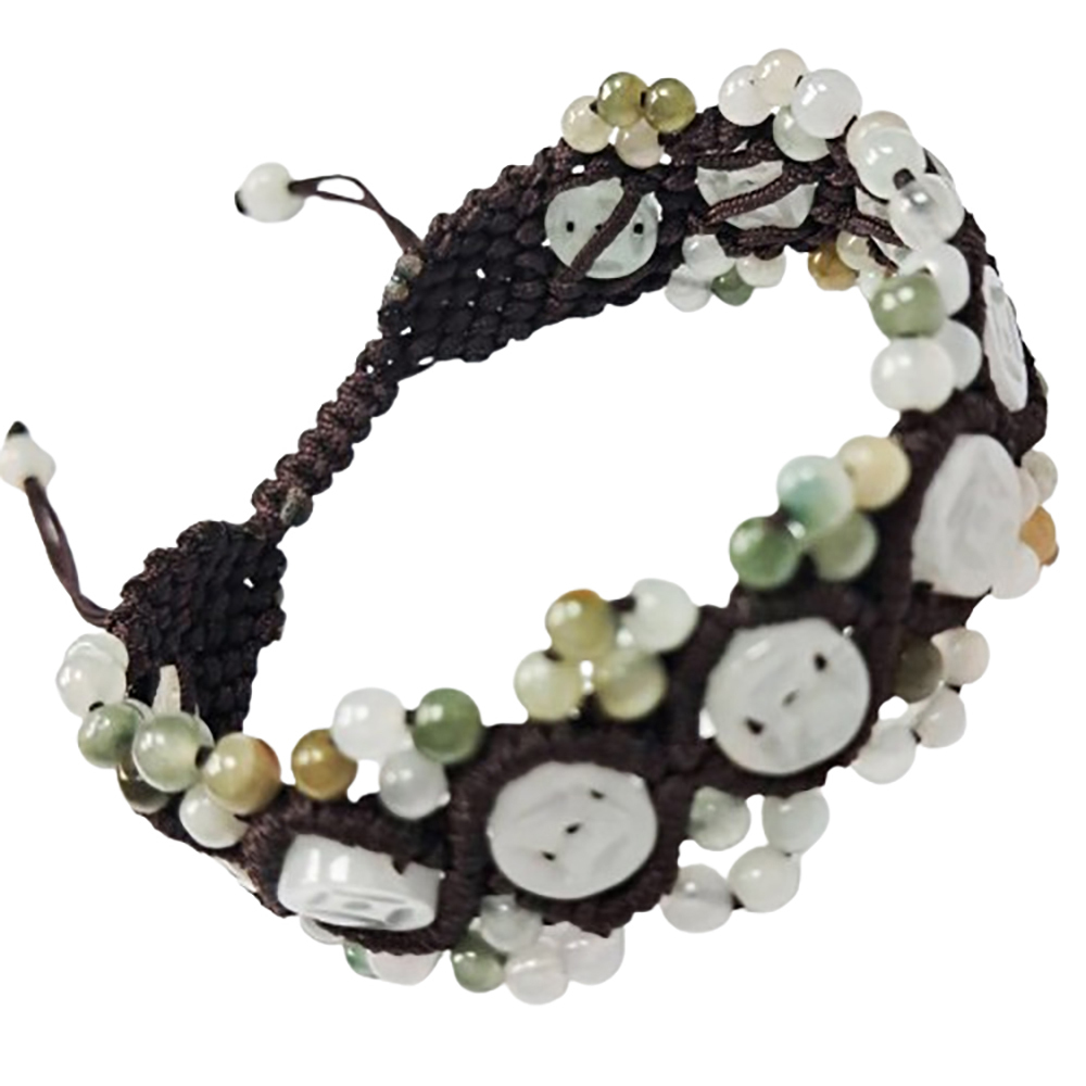 玉古錢&財源滾滾招財手鍊【十方】136775