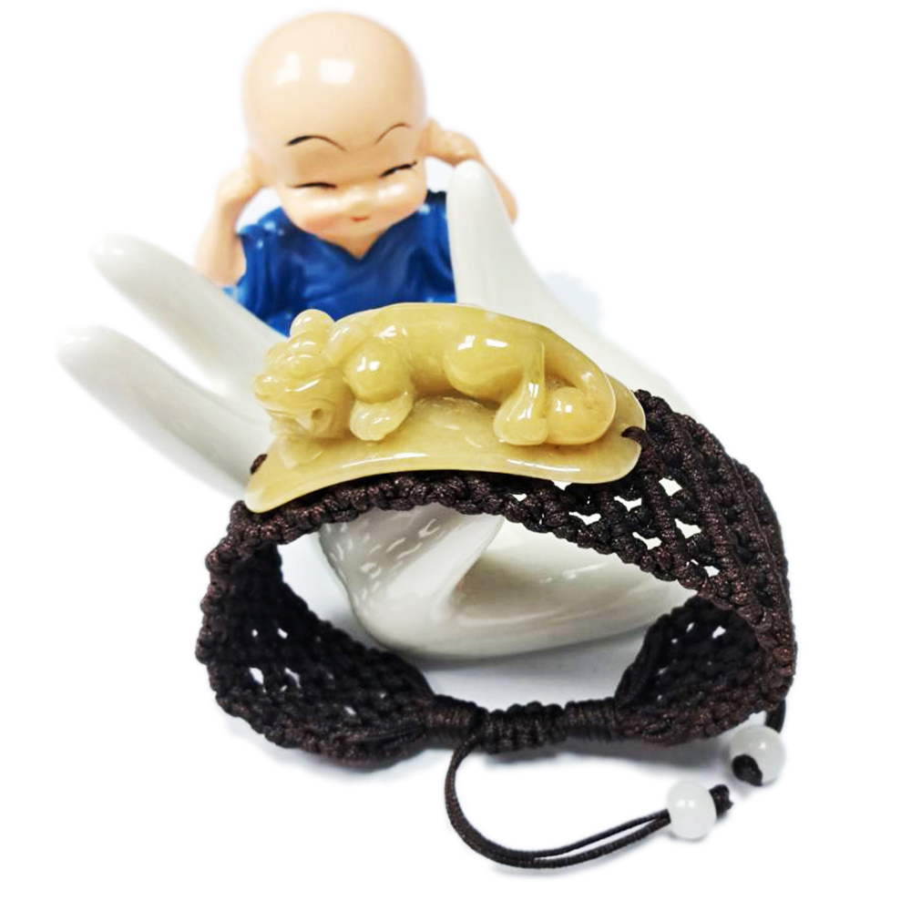 招財 貔貅(緬甸玉)手鍊【十方】137074