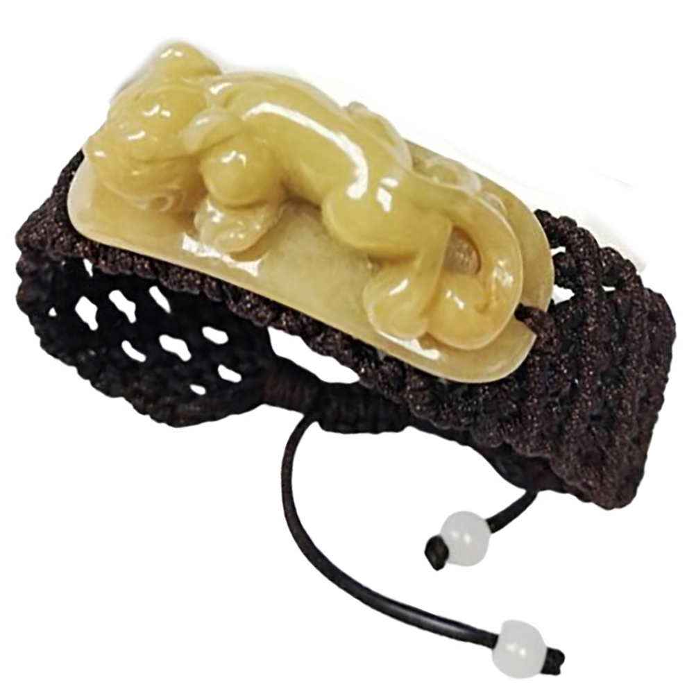 招財 貔貅(緬甸玉)手鍊【十方】137074