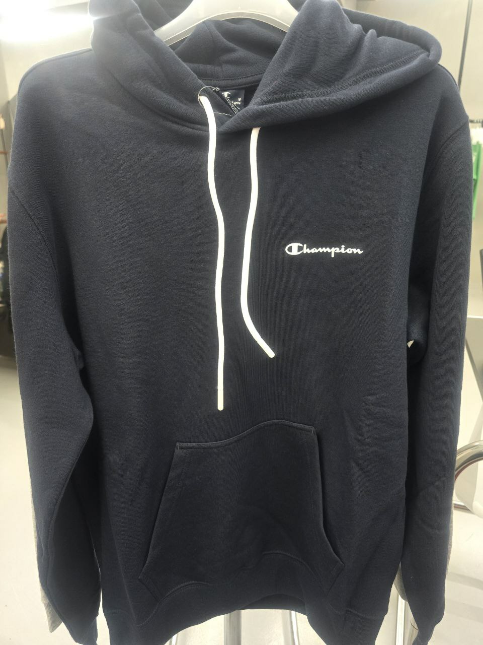 [S] CHAMPION COMMON HOODED SWEATSHIRT,NAVY, CKTS3ES51N200S (SZZ351)
