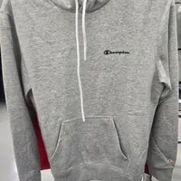 [S] CHAMPION COMMON HOODED SWEATSHIRT,GRAY, CKTS3ES51G200S [FINAL SALE] (SZZ352)