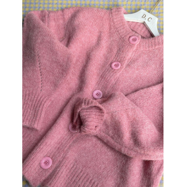 Loose and thickened knitted sweater [peach pink] [can be worn up to 150 pounds in one size]
