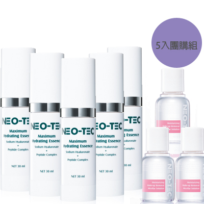 (5入)NEO-TEC 妮傲絲翠 高效水嫩多肽精華液30ml