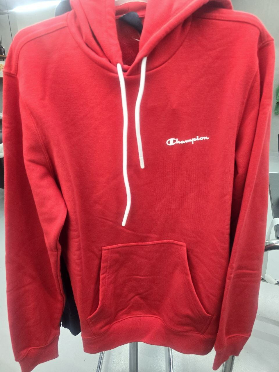 [S] CHAMPION COMMON HOODED SWEATSHIRT,RED, CKTS3ES51R200S [FINAL SALE] (SZZ354)