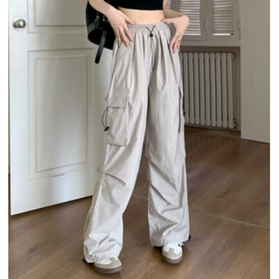 Hot selling quick-drying workwear wide-leg pants [Apricot] [S-XL] (please contact customer service to confirm the delivery size after placing the order)