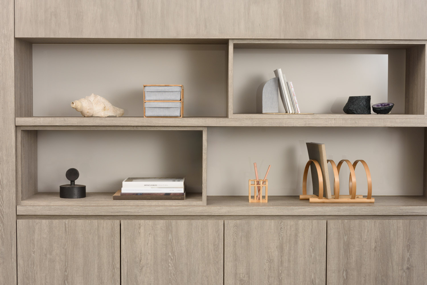 收納櫃、展示櫃佈置技巧