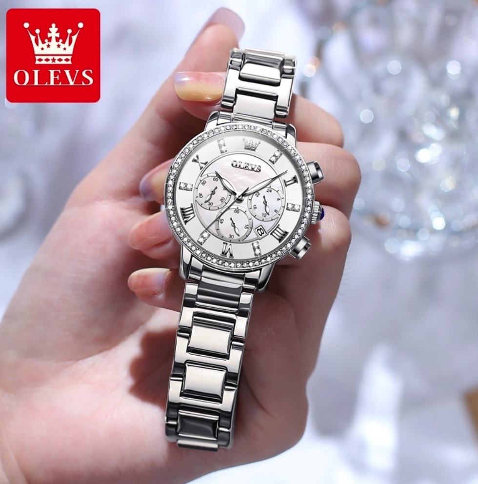 Hot Selling Oris Steel Band Quartz Watch Women's Watch (Steel Band Original White Women's Watch)
