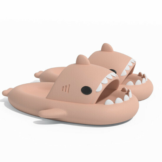 Hot selling shark style EVA sandals [pink (adult style)] [size 36-47] (please contact customer service to confirm the delivery size after placing the order)