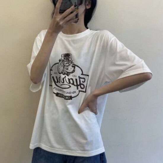 熱賣卡通短袖t恤【白色】【M-2XL碼】(下單後請聯絡客服確認發貨尺碼)