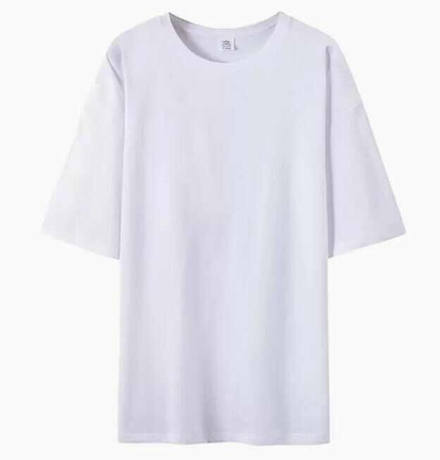 熱推不透純棉打底短袖t恤男（白色 尺碼：S-3XL）（下單後聯絡客服確認發貨尺碼）