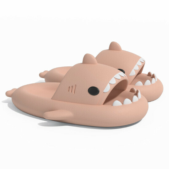 Hot selling shark style EVA sandals [pink (children's style)] [size 150-220] (please contact customer service to confirm the delivery size after placing the order)