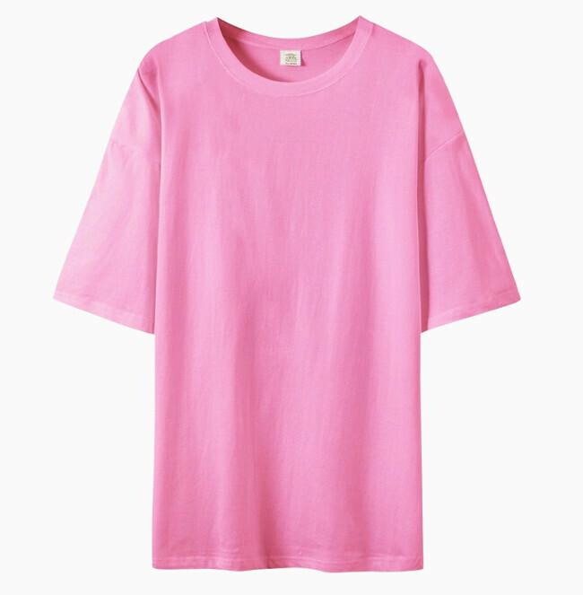 激抵不透純棉打底短袖t恤男（粉色 尺碼：S-3XL）（下單後聯絡客服確認發貨尺碼）