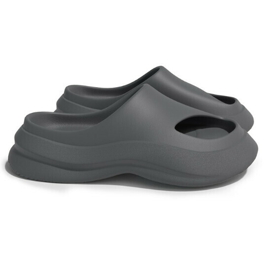 Hot selling thick-soled EVA anti-slip slippers [Far Mountain Gray] [36-45 sizes] (please contact customer service to confirm the delivery size after placing the order)