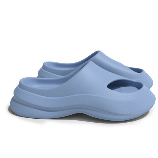 Hot selling thick-soled EVA anti-slip slippers [haze blue] [size 36-45] (please contact customer service to confirm the delivery size after placing the order)