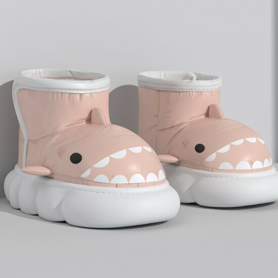 Hot selling thick-soled non-slip down cloth warm cotton shoes [small xenon powder] [size 36-41] (please contact customer service to confirm the delivery size after placing the order)