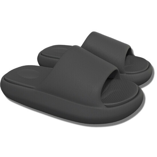 Hot selling thick-soled anti-slip slippers for couples [Far Mountain Gray] [36-45 sizes] (please contact customer service to confirm the delivery size after placing the order)