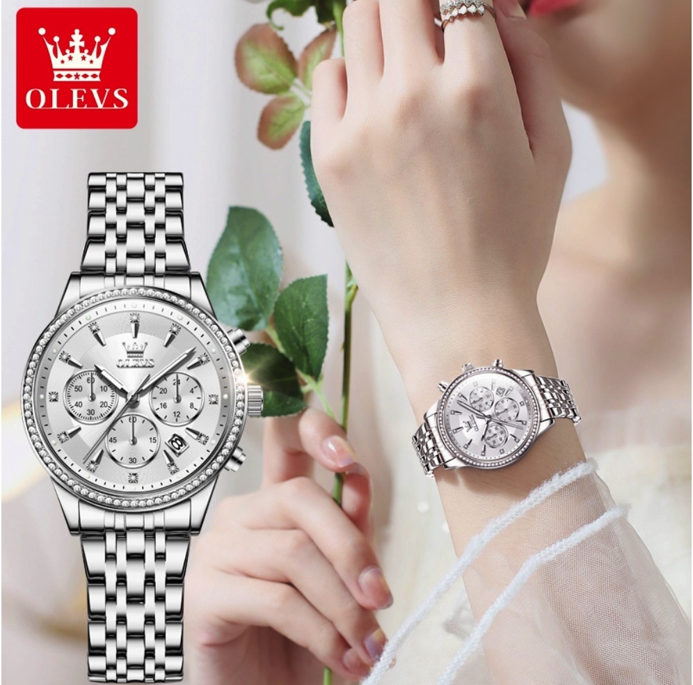 Hot Selling Oris Steel Band Quartz Watch Women's Watch (Steel Band Original White Women's Watch)