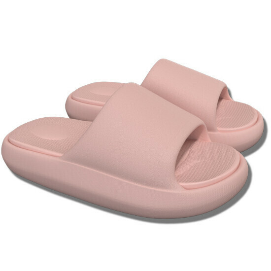 Hot selling thick-soled anti-slip slippers for couples [pink] [size 36-45] (please contact customer service to confirm the delivery size after placing the order)