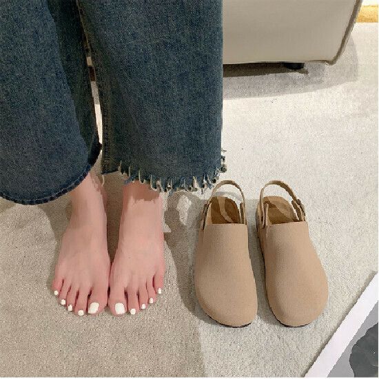 熱賣沙灘涼鞋【奶駝色】【35-41碼】(下單後請聯絡客服確認發貨尺碼)