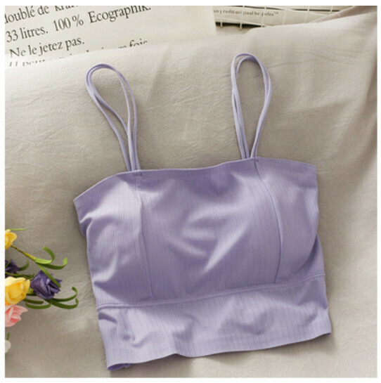 Bandeau Camisole Base Layer (Purple) (One Size)