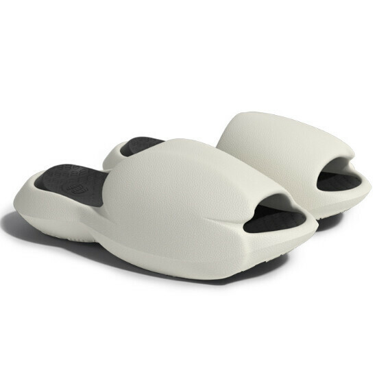 Hot selling non-slip and wear-resistant outdoor beach slippers [white and black] [size 36-45] (please contact customer service to confirm the delivery size after placing the order)