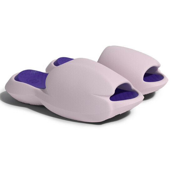 Hot selling non-slip and wear-resistant outdoor beach slippers [pink and purple] [size 36-41] (please contact customer service to confirm the delivery size after placing the order)