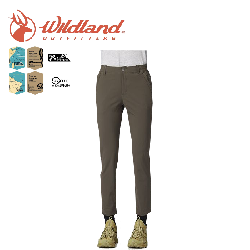 Wildland 荒野 女 N66四彈UV50+ 山旅褲(2色) 四向彈性/抗UV/吸濕/排汗/登山 21WB21319