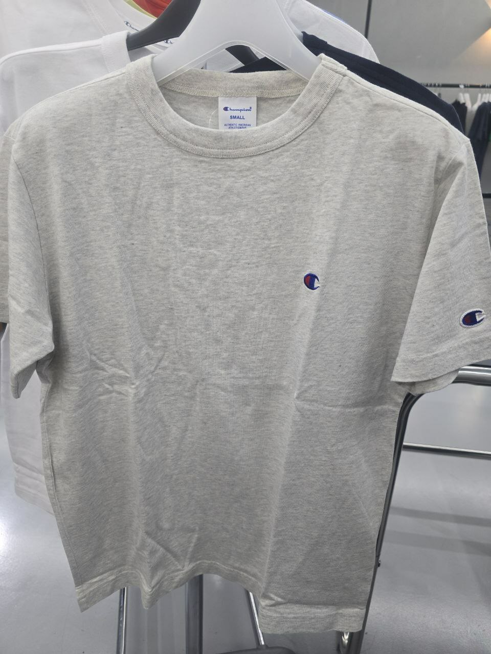 [S] CHAMPION COMMON C LOGO SHORT SLEEVE T-SHIRT,CR, CKTS4E013CR00S [FINAL SALE] (SZZ364)