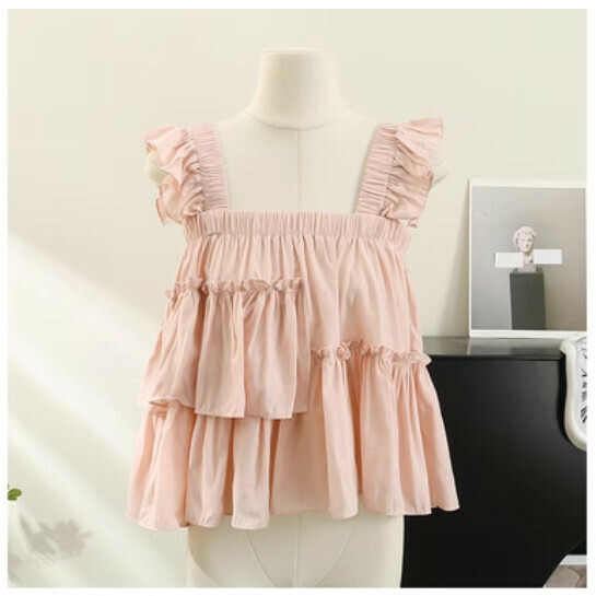 Niche Camisole Camisole Shirt (Pink) (One Size)