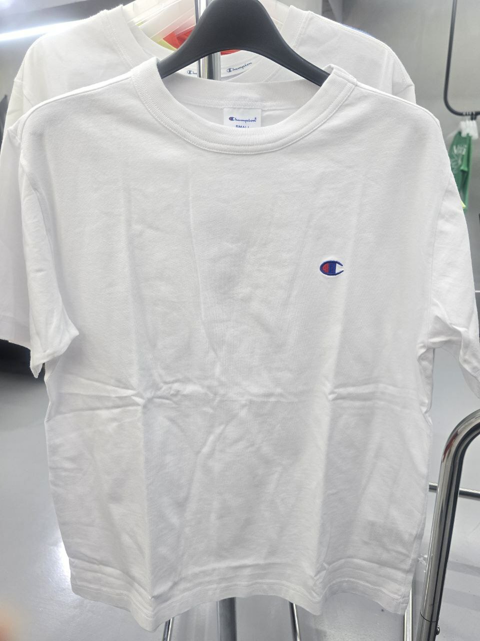[S] CHAMPION COMMON C LOGO SHORT SLEEVE T-SHIRT,WHITE, CKTS4E013WT00S [FINAL SALE] (SZZ368)