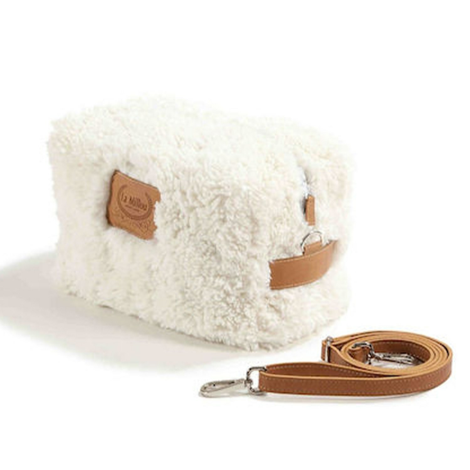 La Millou波蘭 Alaska 毛絨質地‧旅行化妝包(附背帶)