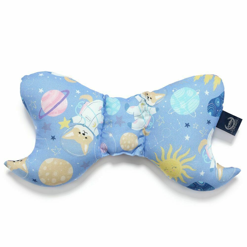 La Millou波蘭 天使枕竹纖機能款｜抗菌枕｜星空胖柯基(藍底)