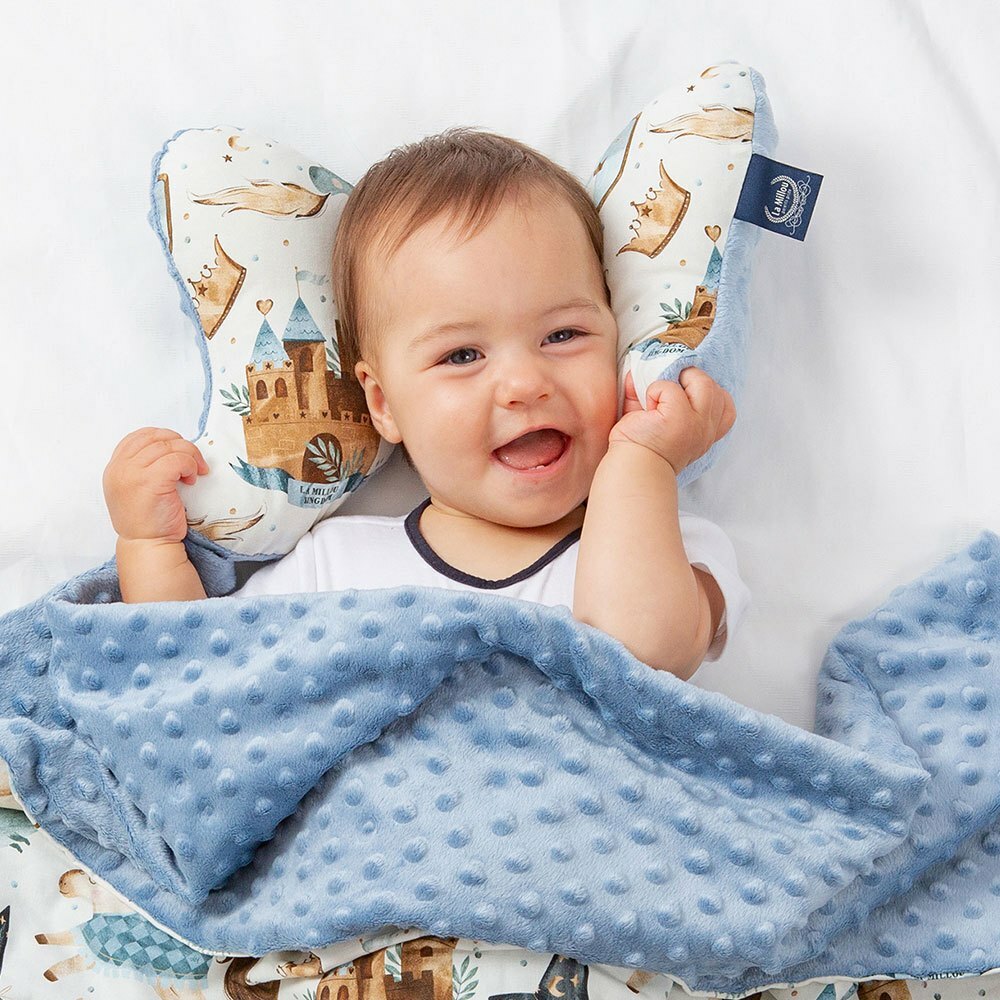 La Millou波蘭 天使枕｜仙履奇緣(藍底)｜哥倫比亞藍