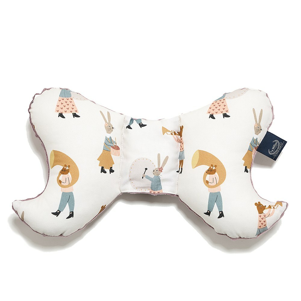 La Millou波蘭 天使枕｜兔兔演奏家(粉)｜法式香檳紫